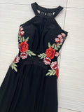 VESTIDO LARGO NEGRO
