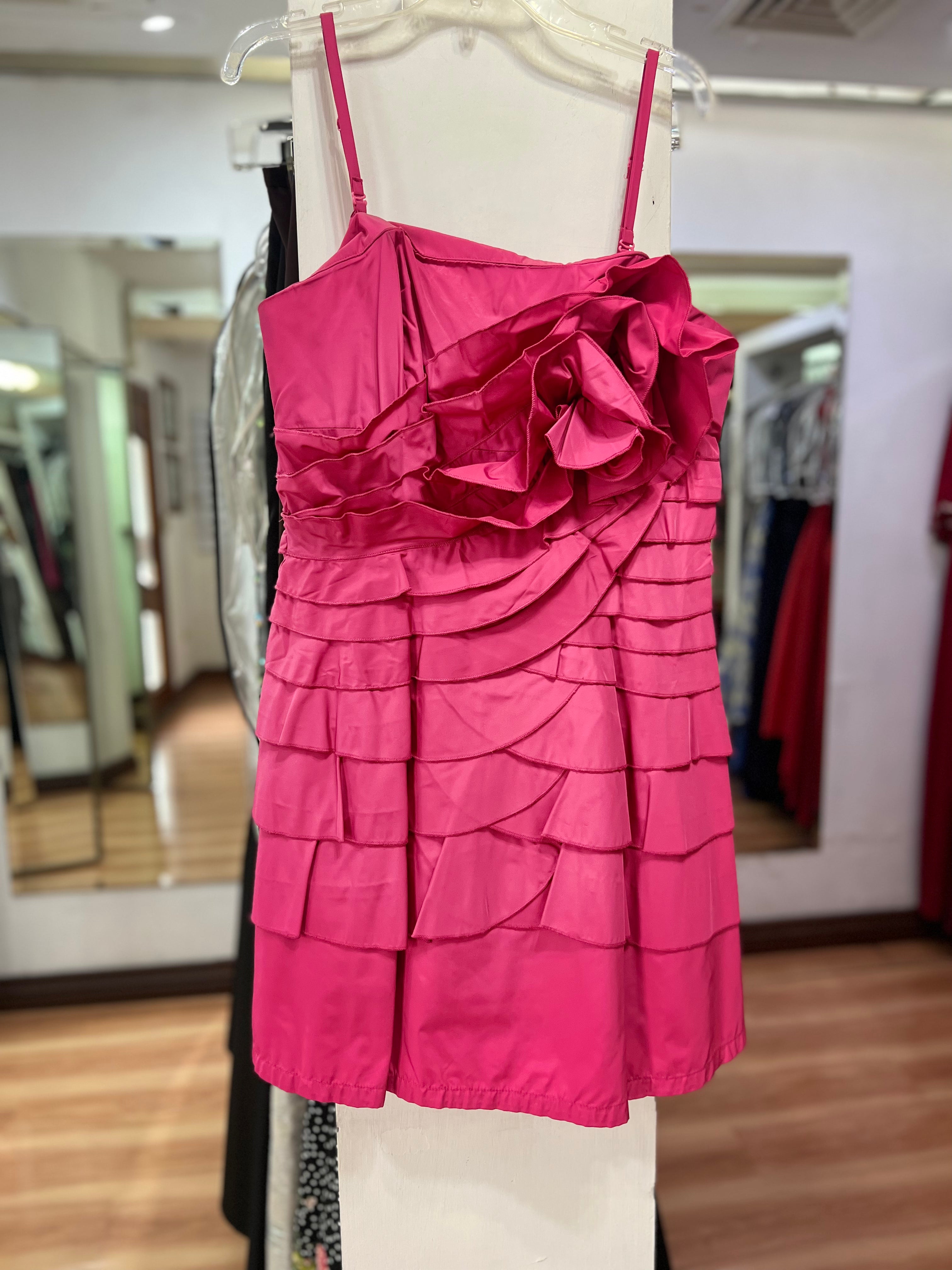 VESTIDO ROSA FLOR