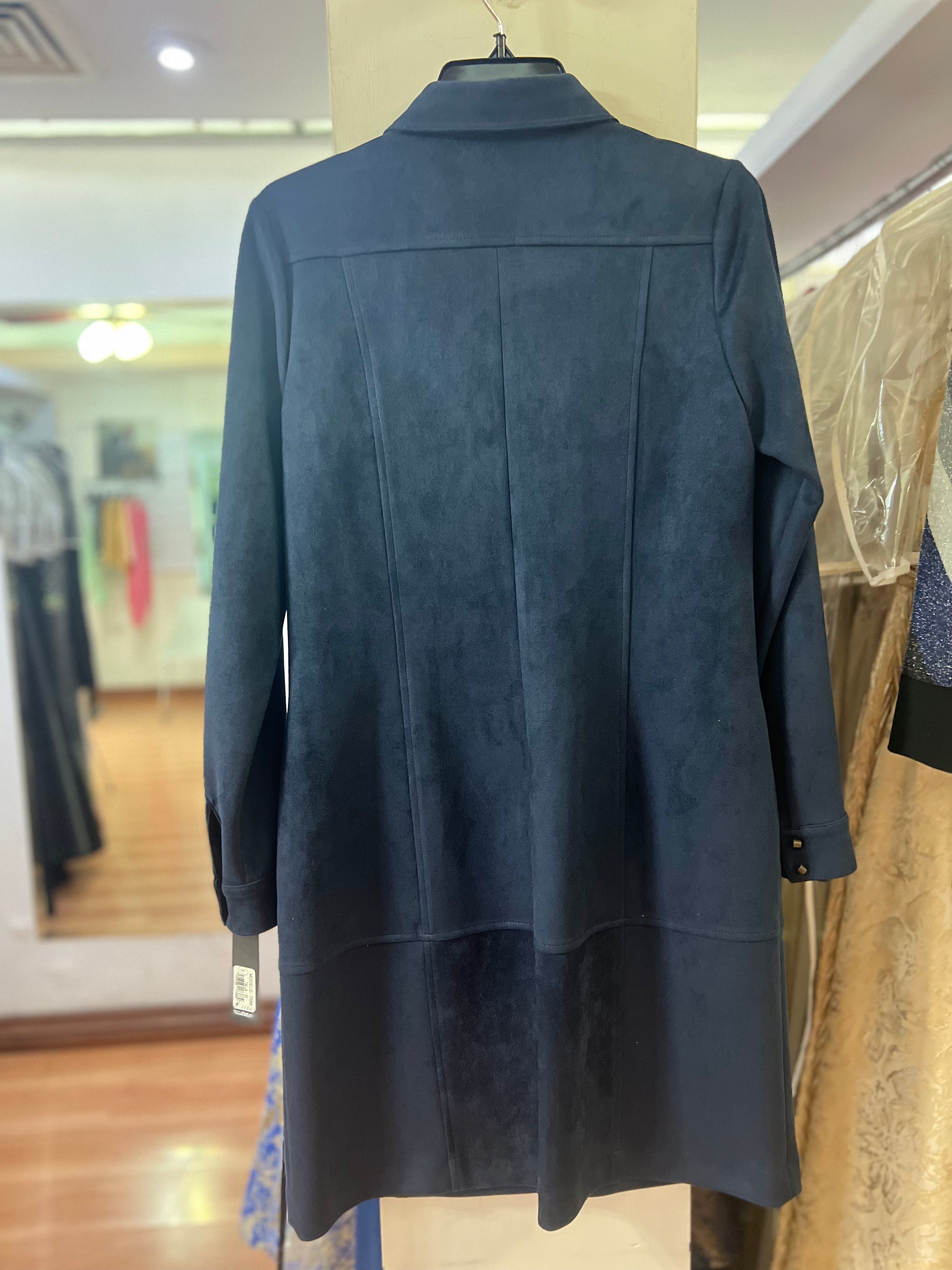 VESTIDO CORTO AZUL MARINO