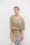 BLUSA MILITAR/NARANJA
