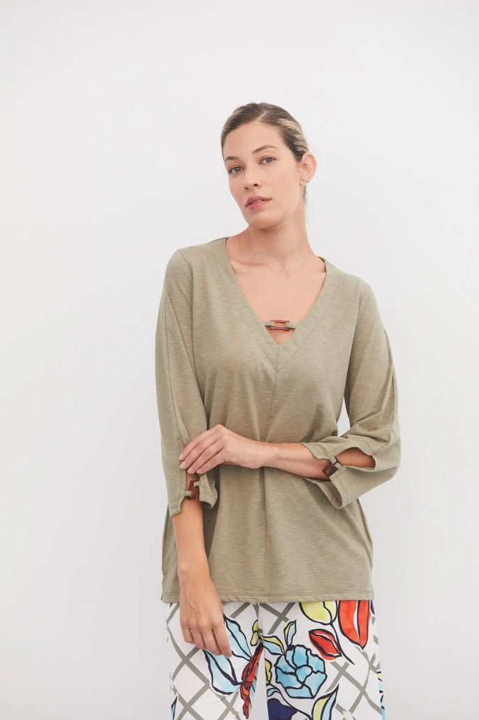 BLUSA MILITAR/NARANJA