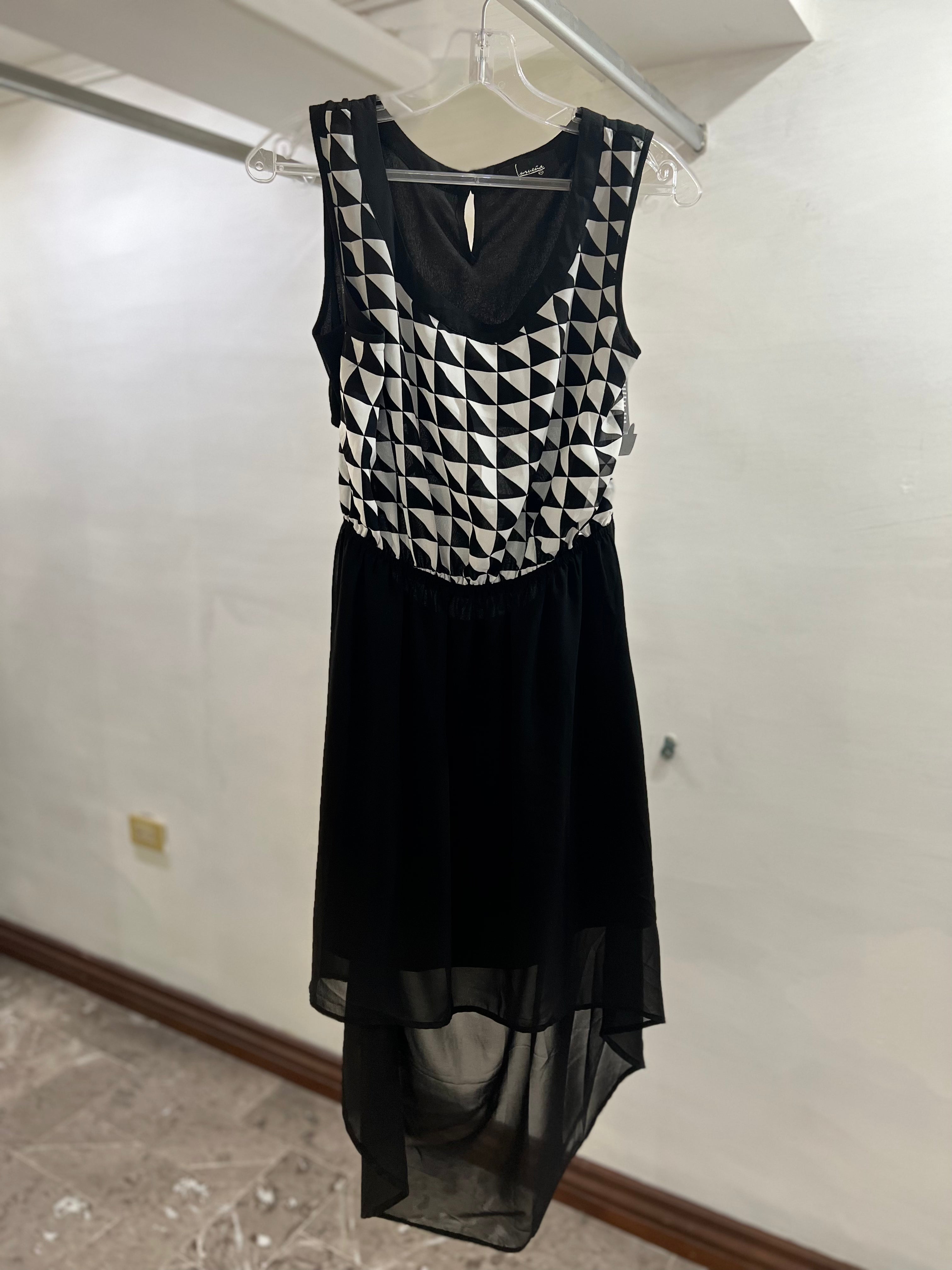 VESTIDO NEGRO CORTO/LARGO