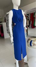 Cargar imagen en el visor de la galería, VESTIDO MIDI AZUL REY
