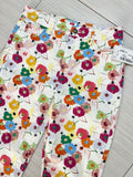 PANTALÓN JEANS BLANCO ESTAMPADO