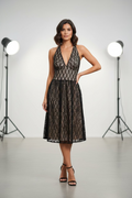 VESTIDO NEGRO ENCAJE
