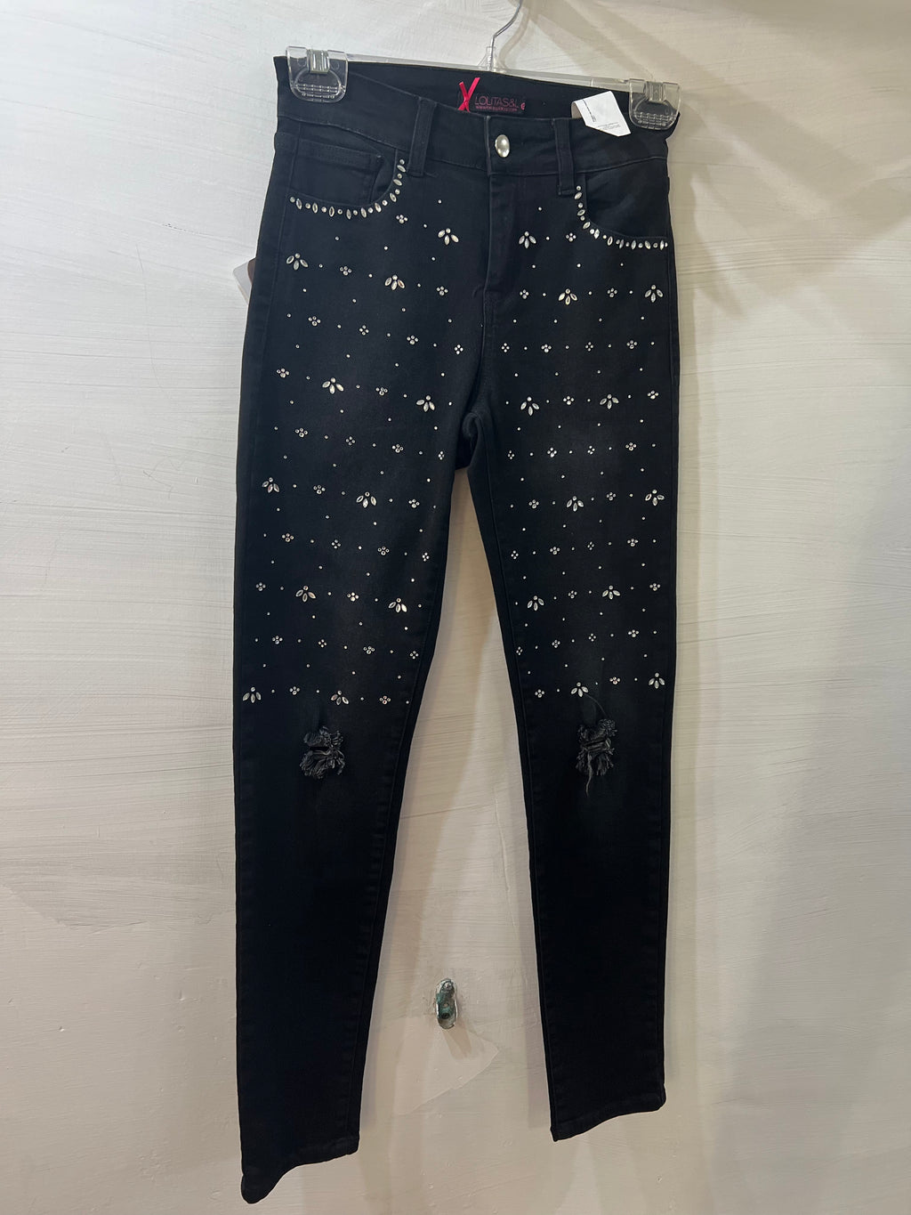 PANTALÓN JEANS NEGRO