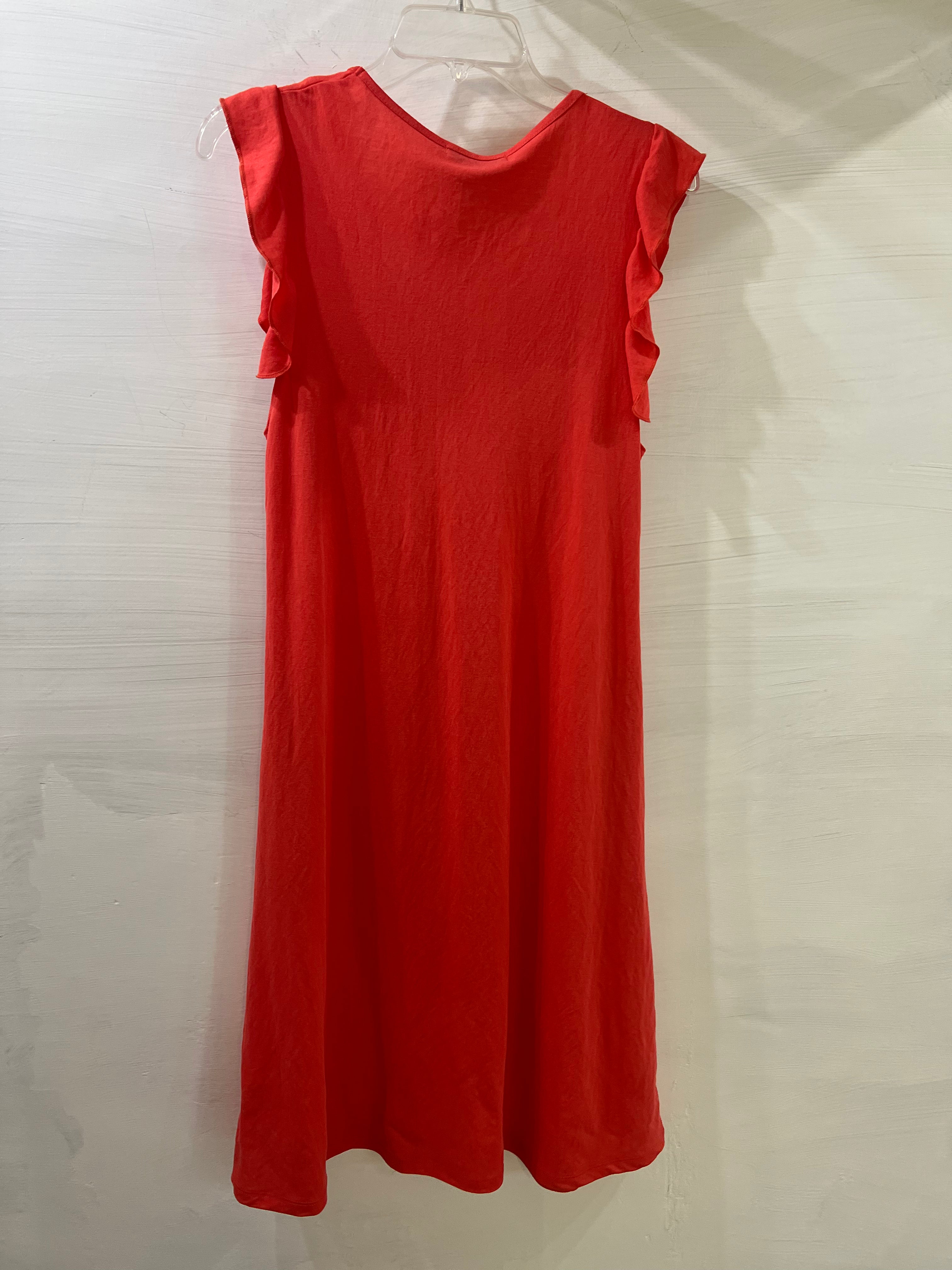 VESTIDO CORTO NARANJA