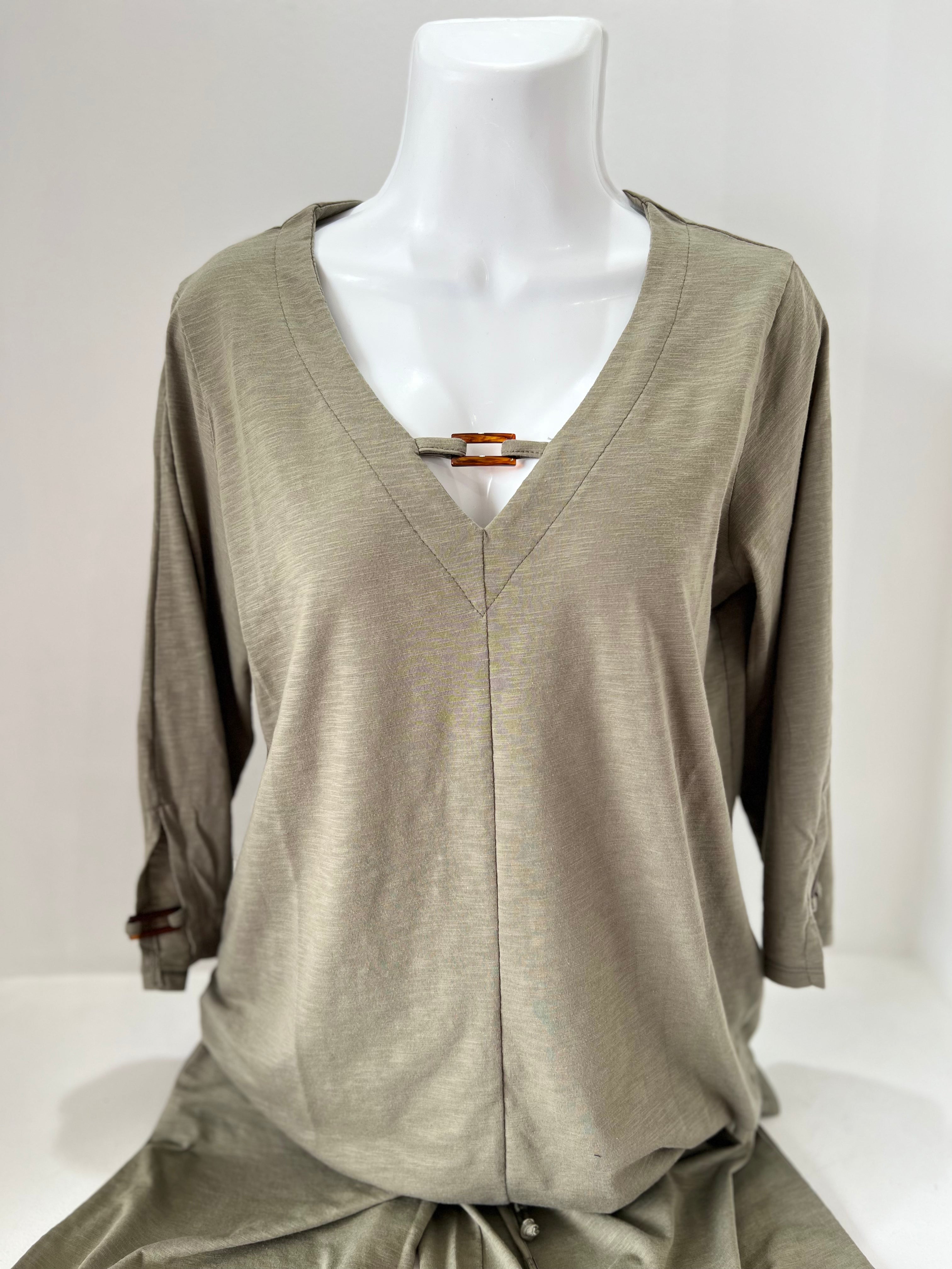 BLUSA MILITAR/NARANJA
