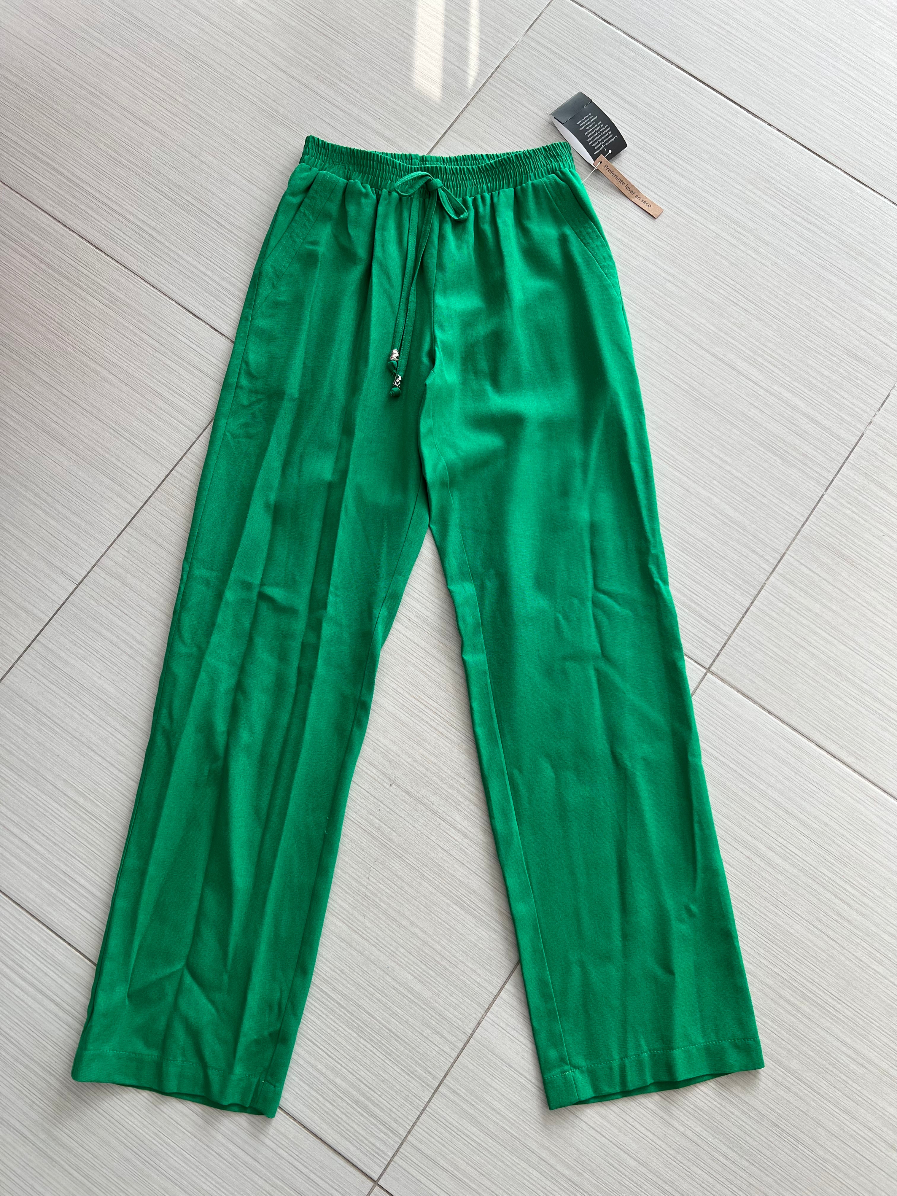 PANTALÓN LIMÓN/VERDE/CORAL/BEIGE