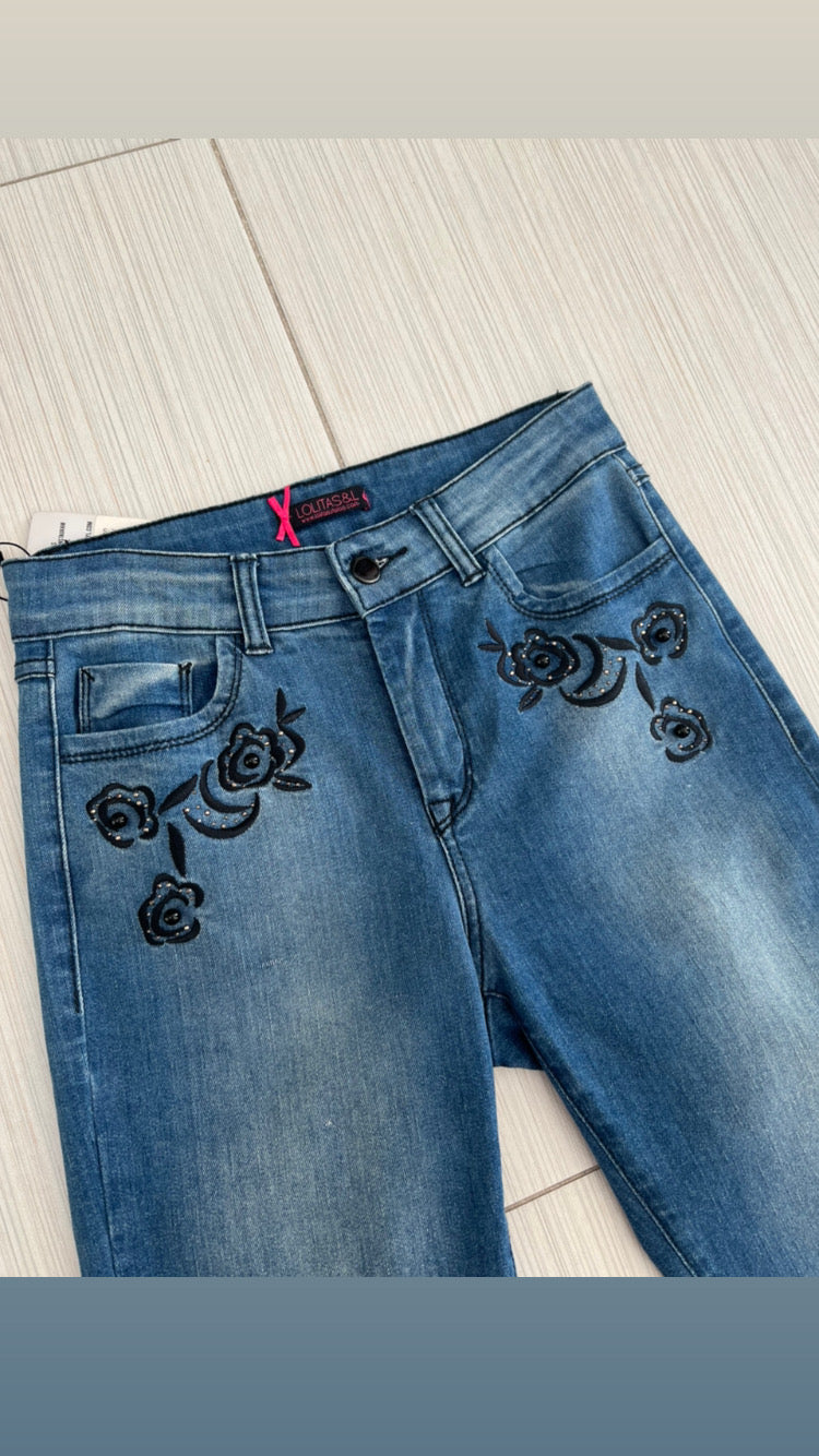 PANTALÓN JEANS  AZUL