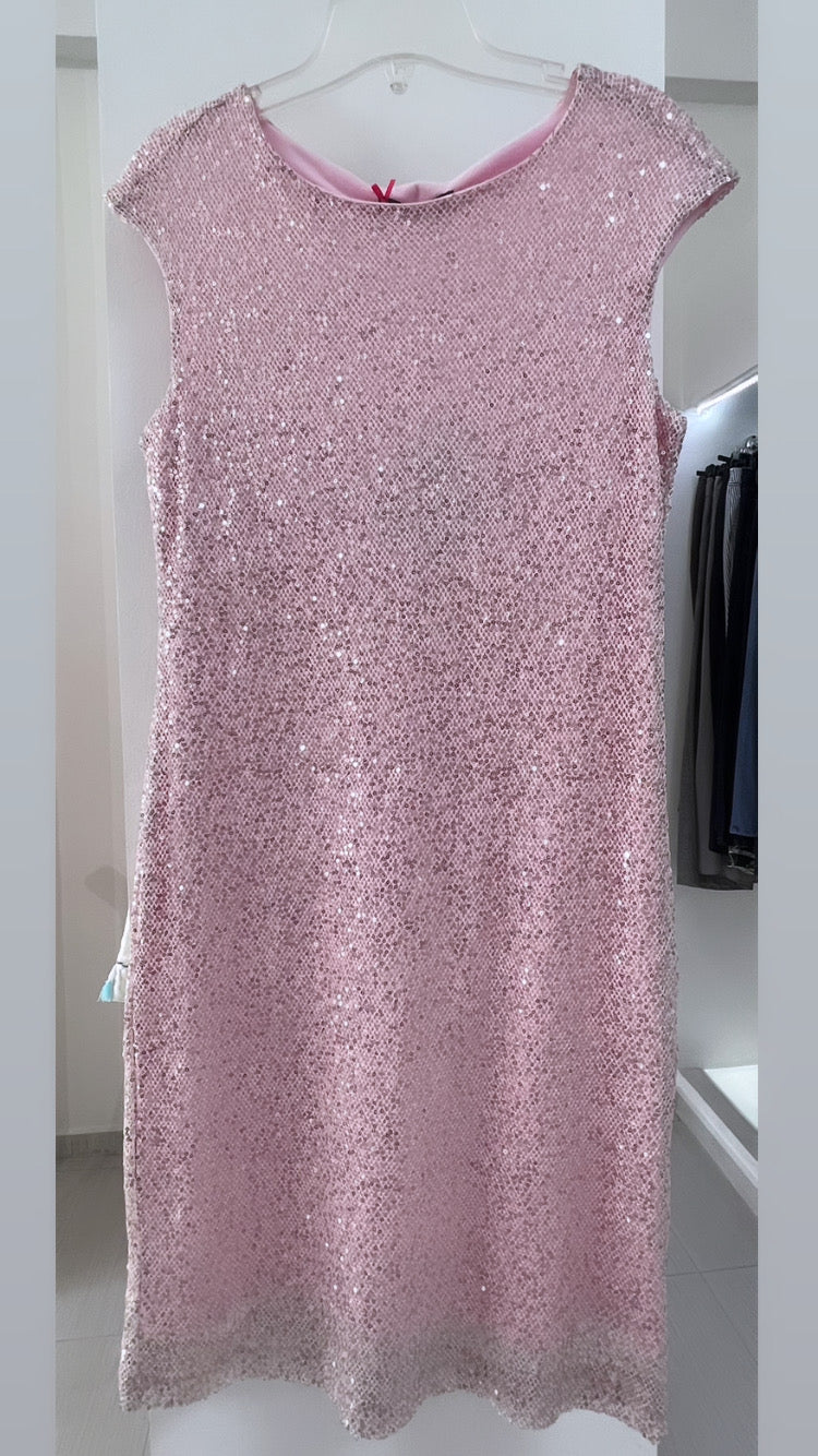 VESTIDO CORTO ROSA