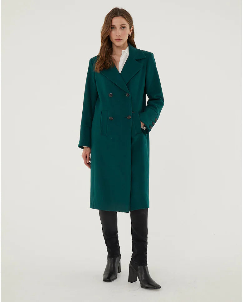 ABRIGO LARGO VERDE 227610