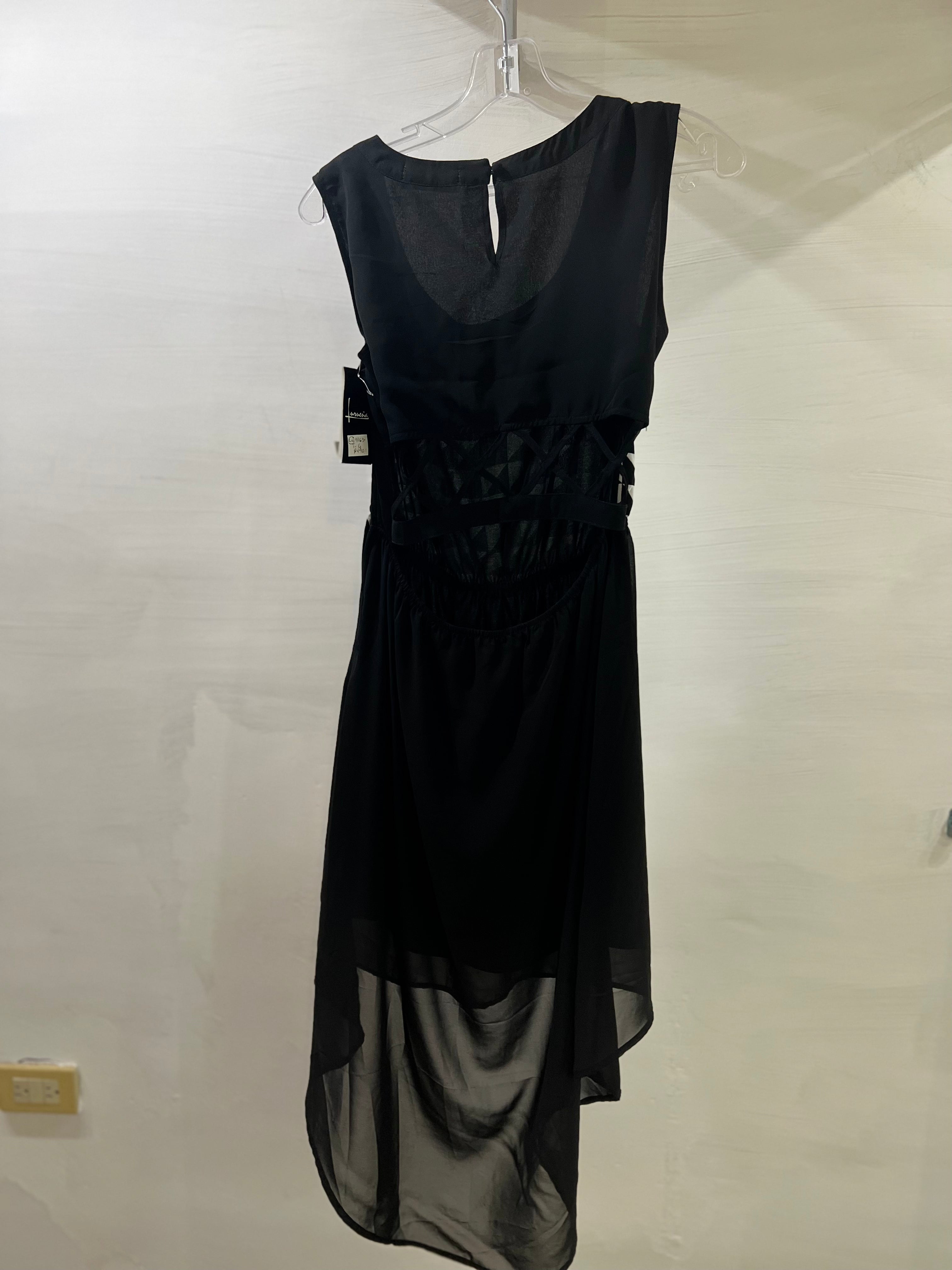 VESTIDO NEGRO CORTO/LARGO