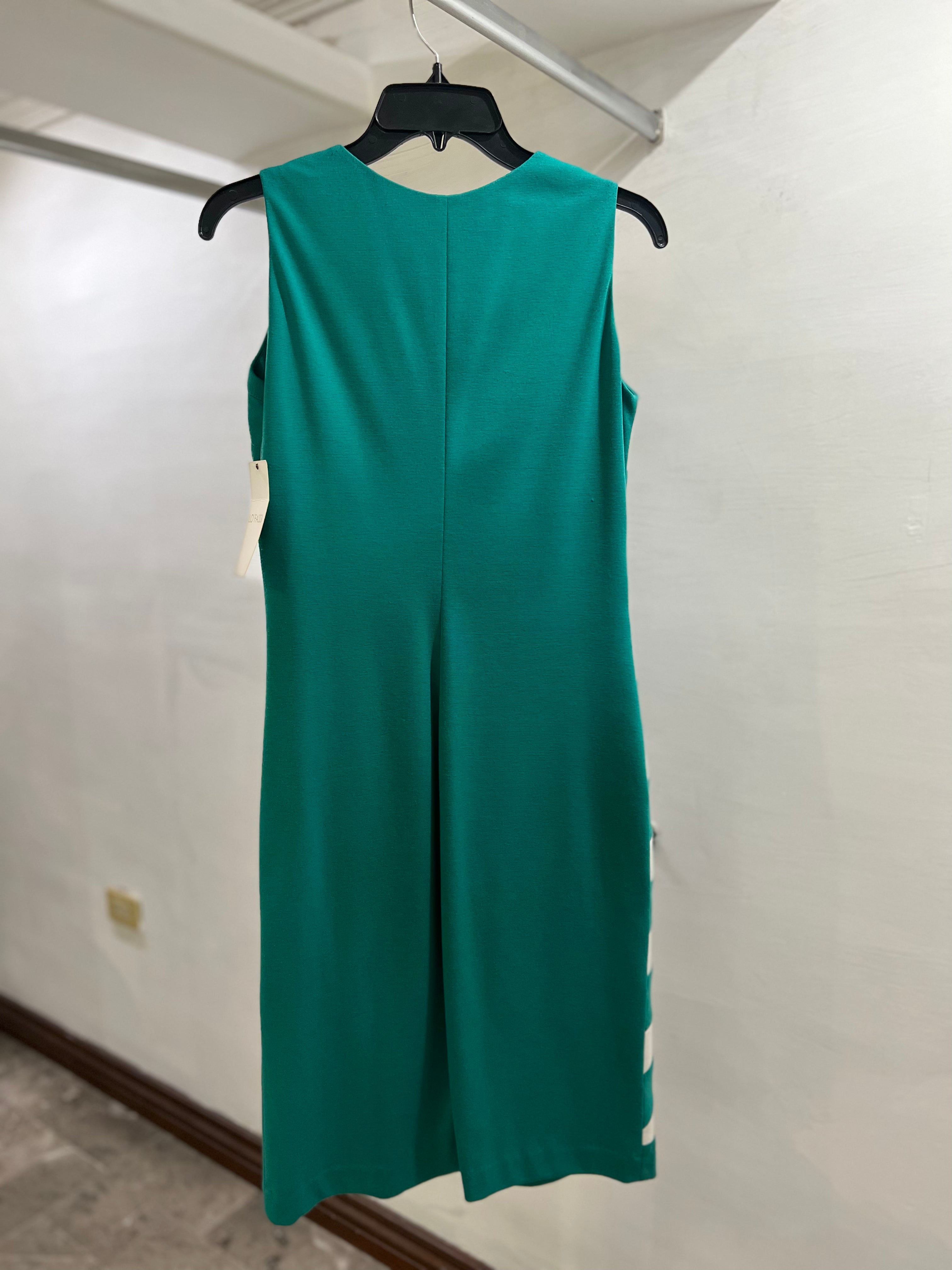 VESTIDO VERDE ESTAMPADO