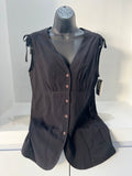 BLUSA NARANJA/NEGRA