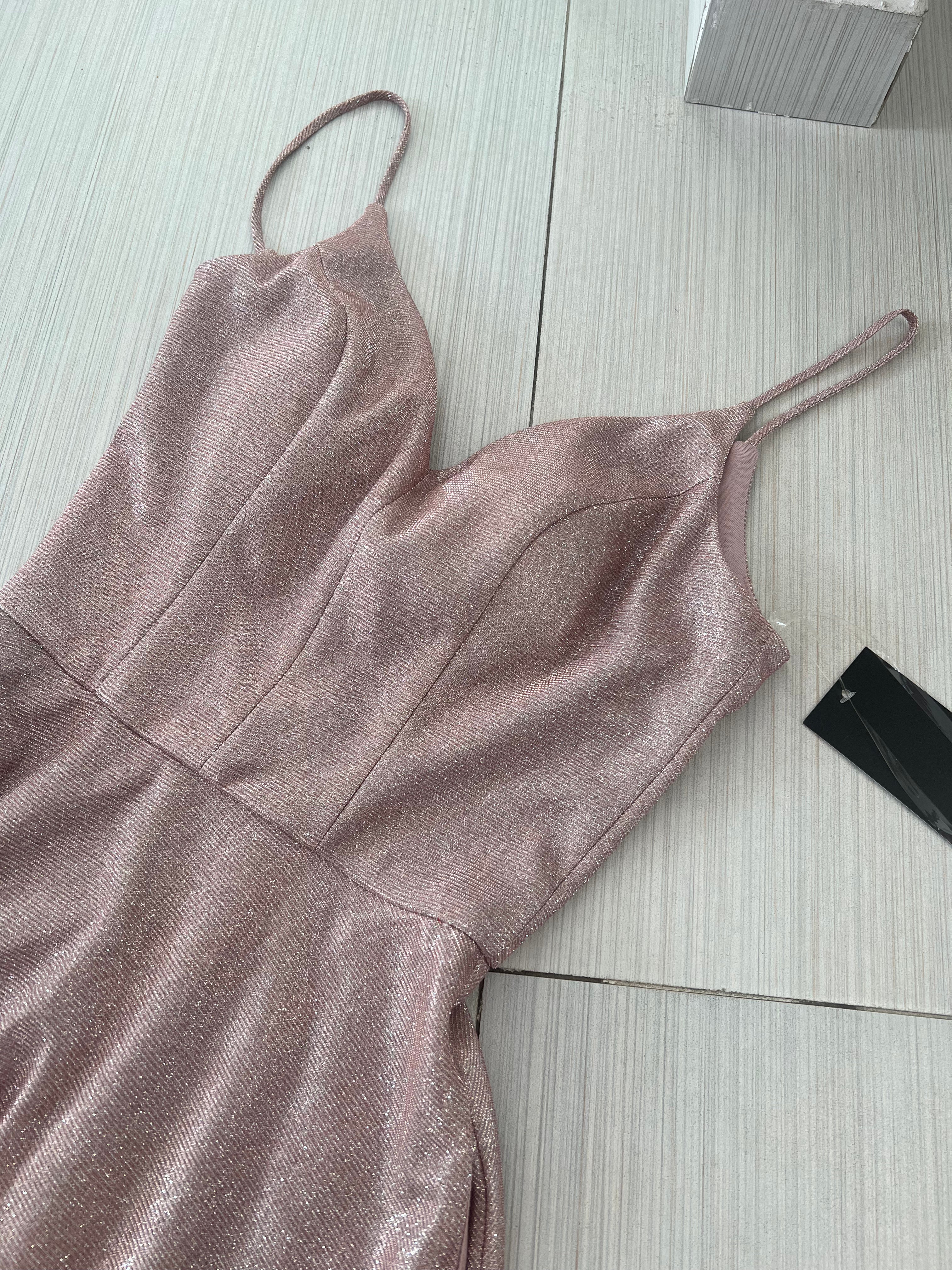 VESTIDO CORTO LILA