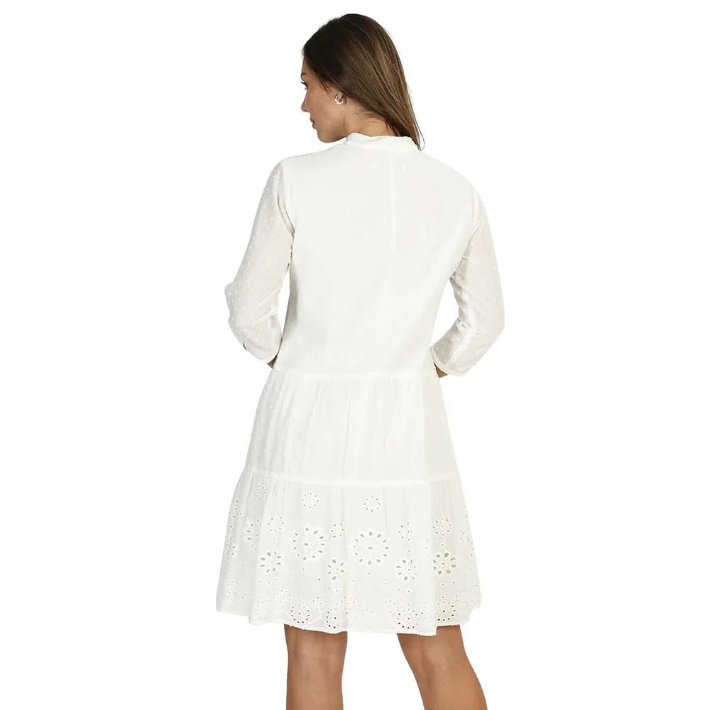 VESTIDO CORTO BLANCO