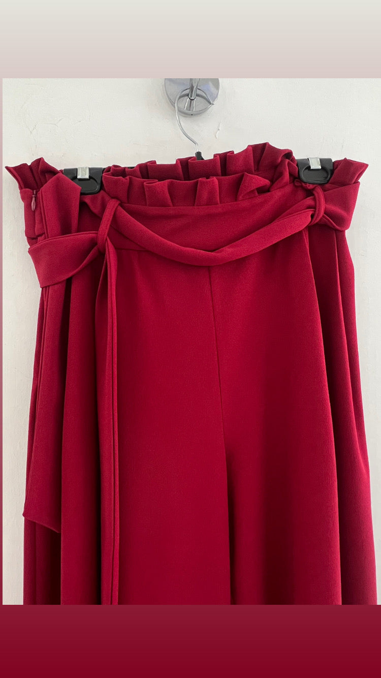 PANTALÓN PALAZZO VINO